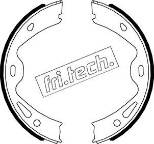Fri.Tech. 1083.005 - Комплект спирачна челюст, ръчна спирачка vvparts.bg