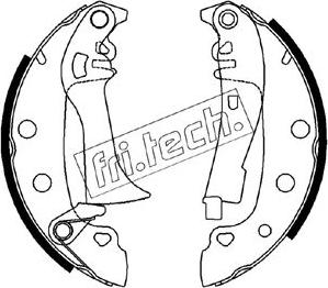 Fri.Tech. 1034.080 - Комплект спирачна челюст vvparts.bg