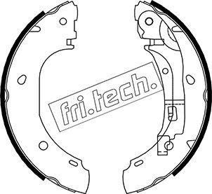 Fri.Tech. 1034.106 - Комплект спирачна челюст vvparts.bg