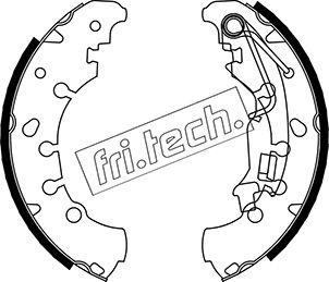 Fri.Tech. 1034.116 - Комплект спирачна челюст vvparts.bg