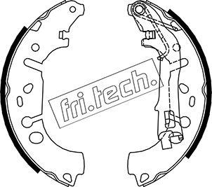 Fri.Tech. 1034.117 - Комплект спирачна челюст vvparts.bg