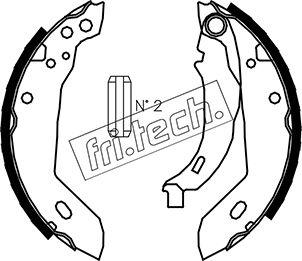 Fri.Tech. 1079.185 - Комплект спирачна челюст vvparts.bg