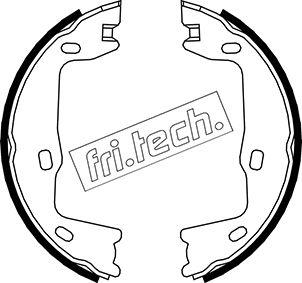 Fri.Tech. 1073.159 - Комплект спирачна челюст, ръчна спирачка vvparts.bg