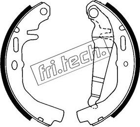 Fri.Tech. 1073.158 - Комплект спирачна челюст vvparts.bg