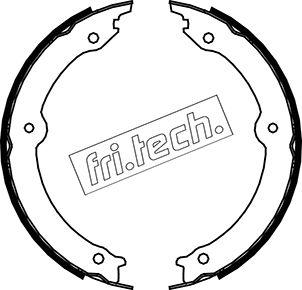 Fri.Tech. 1115.323 - Комплект спирачна челюст, ръчна спирачка vvparts.bg