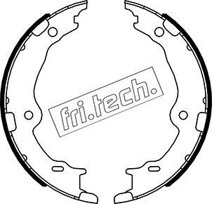 Fri.Tech. 1115.327 - Комплект спирачна челюст, ръчна спирачка vvparts.bg