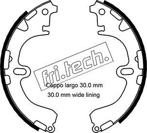 Fri.Tech. 1115.289 - Комплект спирачна челюст vvparts.bg