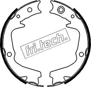 Fri.Tech. 1110.337 - Комплект спирачна челюст, ръчна спирачка vvparts.bg