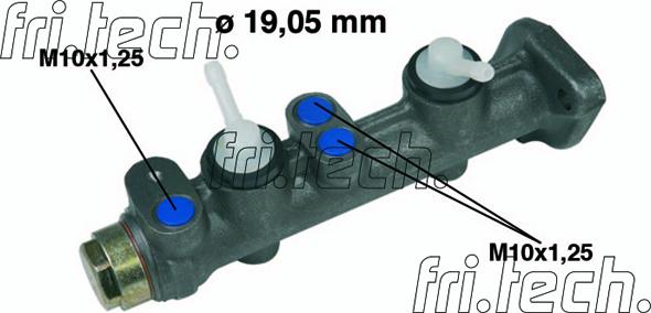 Fri.Tech. PF044 - Спирачна помпа vvparts.bg