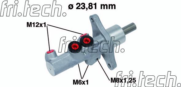 Fri.Tech. PF868 - Спирачна помпа vvparts.bg