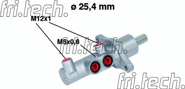 Fri.Tech. PF801 - Спирачна помпа vvparts.bg