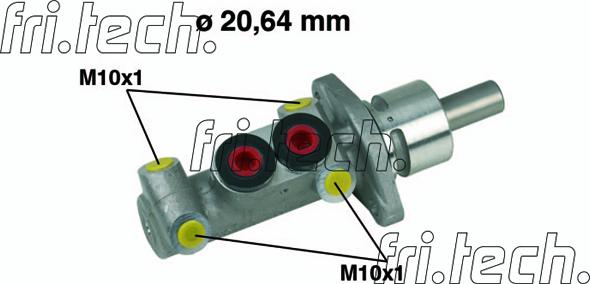 Fri.Tech. PF231 - Спирачна помпа vvparts.bg