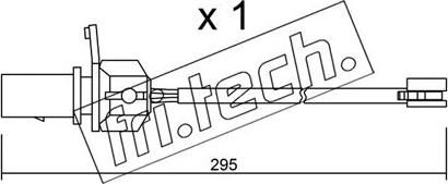 Fri.Tech. SU.331 - Предупредителен контактен сензор, износване на накладките vvparts.bg
