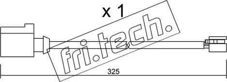 Fri.Tech. SU.271 - Предупредителен контактен сензор, износване на накладките vvparts.bg