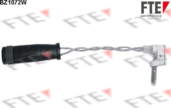 FTE BZ1072W - Предупредителен контактен сензор, износване на накладките vvparts.bg
