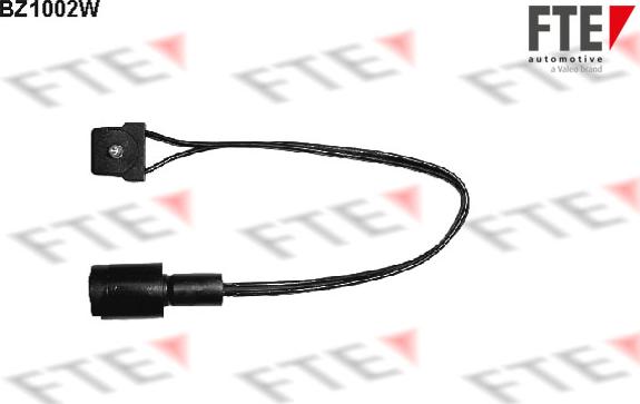 FTE 9410000 - Предупредителен контактен сензор, износване на накладките vvparts.bg