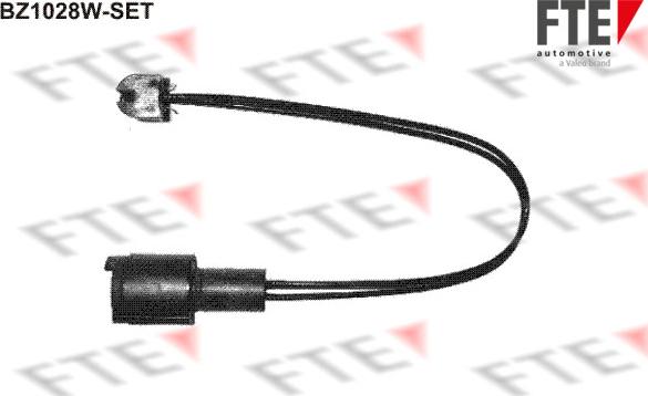 FTE 9410017 - Предупредителен контактен сензор, износване на накладките vvparts.bg