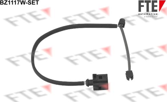 FTE 9410084 - Предупредителен контактен сензор, износване на накладките vvparts.bg
