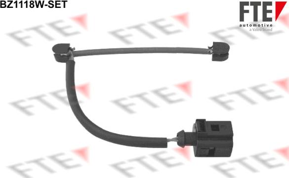FTE 9410086 - Предупредителен контактен сензор, износване на накладките vvparts.bg
