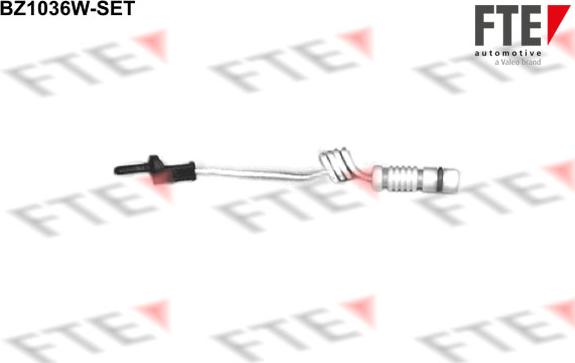 FTE 9410027 - Предупредителен контактен сензор, износване на накладките vvparts.bg