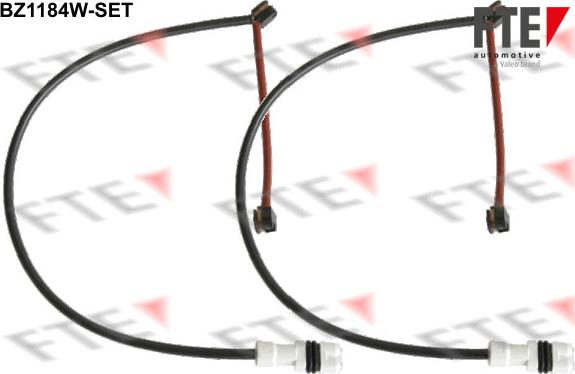 FTE 9410186 - Предупредителен контактен сензор, износване на накладките vvparts.bg