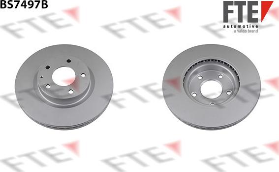 FTE 9081306 - Спирачен диск vvparts.bg