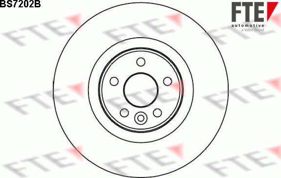 FTE 9081258 - Спирачен диск vvparts.bg