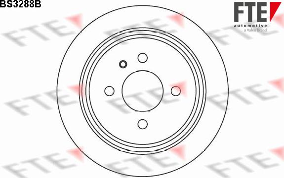 FTE 9082462 - Спирачен диск vvparts.bg