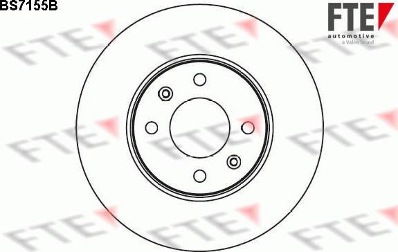 FTE 9082416 - Спирачен диск vvparts.bg