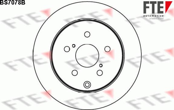 FTE 9082170 - Спирачен диск vvparts.bg