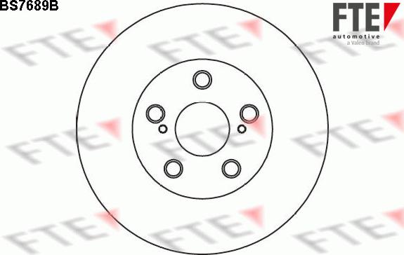 FTE 9082375 - Спирачен диск vvparts.bg