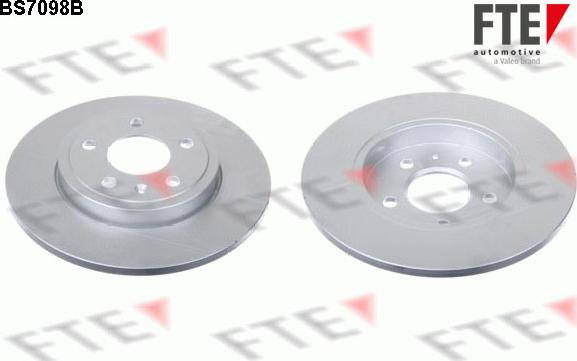 FTE BS7098B - Спирачен диск vvparts.bg