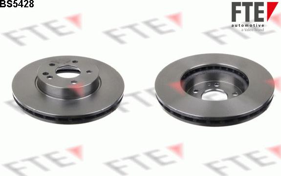 FTE 9071010 - Спирачен диск vvparts.bg