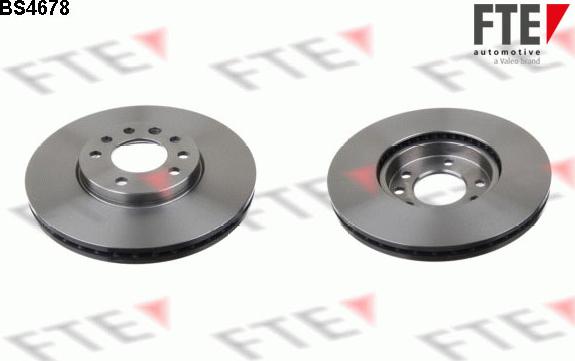 FTE 9071079 - Спирачен диск vvparts.bg