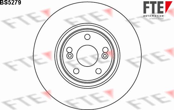 FTE BS5279 - Спирачен диск vvparts.bg