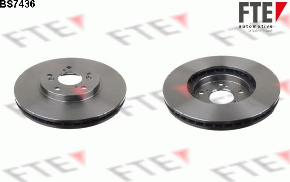FTE 9071322 - Спирачен диск vvparts.bg