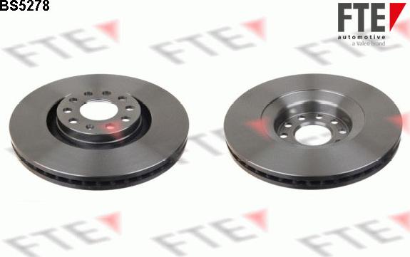 FTE 9071244 - Спирачен диск vvparts.bg