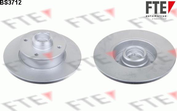 FTE 9071246 - Спирачен диск vvparts.bg