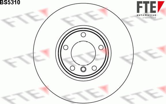 FTE BS5310 - Спирачен диск vvparts.bg