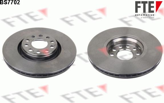 FTE 9071285 - Спирачен диск vvparts.bg