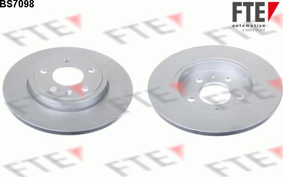 FTE 9072580 - Спирачен диск vvparts.bg