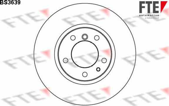 FTE 9072535 - Спирачен диск vvparts.bg