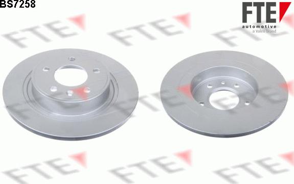 FTE 9072098 - Спирачен диск vvparts.bg