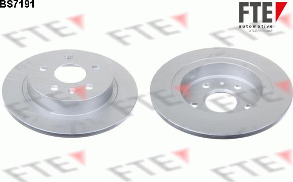 FTE 9072101 - Спирачен диск vvparts.bg