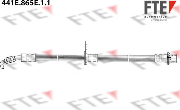 FTE 441E.865E.1.1 - Спирачен маркуч vvparts.bg