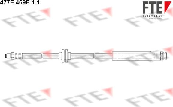 FTE 477E.469E.1.1 - Спирачен маркуч vvparts.bg