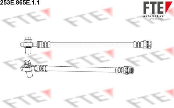 FTE 253E.865E.1.1 - Спирачен маркуч vvparts.bg