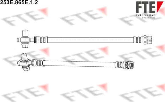 FTE 253E.865E.1.2 - Спирачен маркуч vvparts.bg