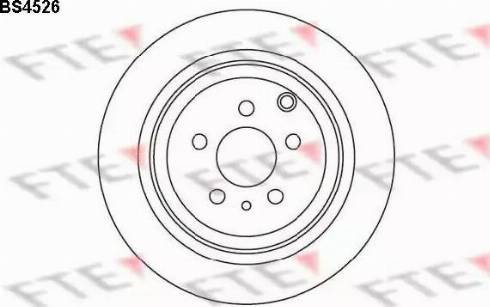 FTE BS4526 - Спирачен диск vvparts.bg