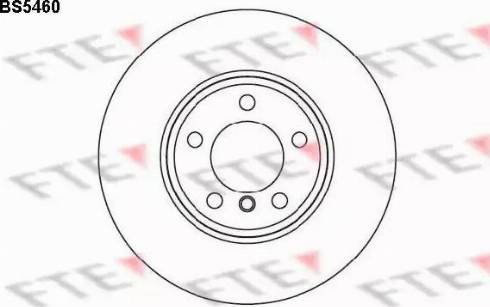 FTE BS5460 - Спирачен диск vvparts.bg